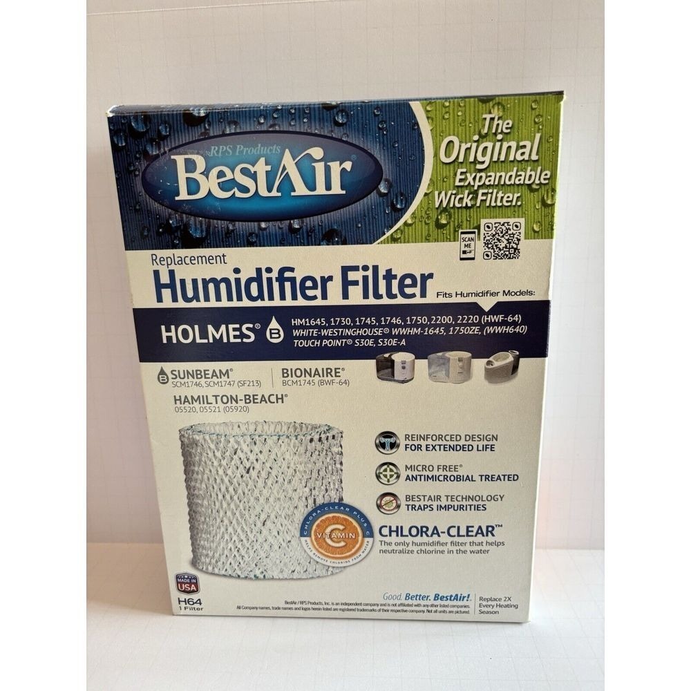 BestAir‎ Humidifier Wick Filter SunbeamBionaireHamilton Replacement USA 1 Filter